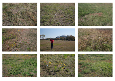 No15 par5 S工業地帯にある広場のようなロングホールです。巨大なタンクの左側に思い切って打っていきましょう。  